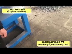XR800 ABS pipes shredder ,plastic pipes shredder,cutting motor 45KW,800mm rotor length