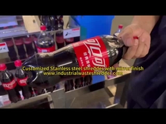 ODM triturador de garrafas de plástico de aço inoxidável com fabricação de chapa de chapa de metal personalizado e