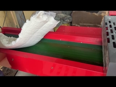 Modelo 800F com 4 facas móveis, tela de 35mm, corta e tritura lã de fibra cerâmica solta e feltro