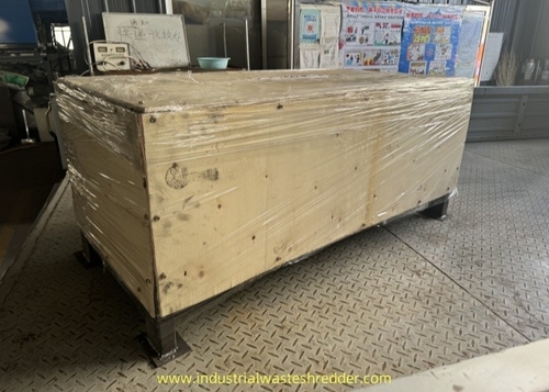 Últimas notícias da empresa sobre PP Raffia sacos triturador saco grande e super sacos triturador triturador lâminas rotativas sobressalentes para o México cliente antigo