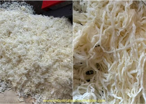 Últimas notícias da empresa sobre Amostra de corte de fibras viscosas, moedor de fibras e fios e lãs de todos os tipos, moedor de cordas Raffia, triturador de monofilamentos