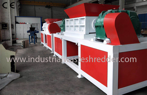 Bom preço. Retalhadora plástica do eixo do caixote de lixo quatro, retalhadora Waste médica automática on-line