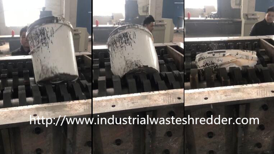 Bom preço. Retalhadora plástica durável da cubeta, máquina Shredding carro Waste do tambor do grande on-line