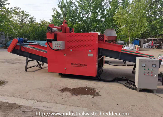 Bom preço. Tamanho de vidro 3mm da saída da retalhadora de desperdício industrial da cobertura de lãs minerais on-line