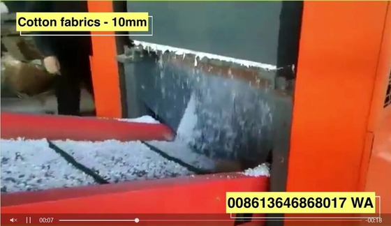 Bom preço. telas de 1600F Cottom que esmagam a capacidade shredding de hora em hora feita malha 400kg do tamanho do fim da retalhadora 10mm da tela on-line