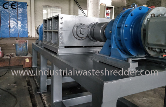 Bom preço. Máquina dobro da retalhadora do eixo da sucata, máquina plástica industrial da retalhadora on-line