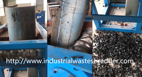 Bom preço. Retalhadora plástica Waste da tubulação da sucata, retalhadora oca da tubulação do Pvc do recipiente on-line