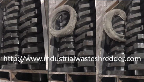 Bom preço. Resistência de desgaste de grande resistência plástica estável da retalhadora Waste de pneu de borracha on-line