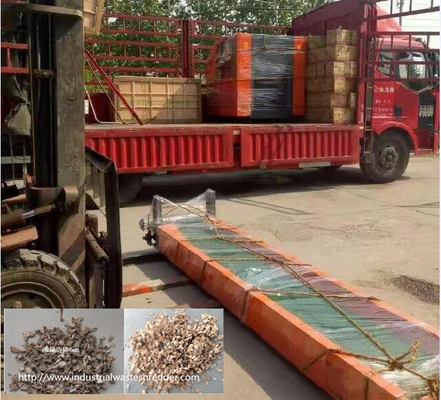 Bom preço. Tesoura de alta velocidade contínua da máquina Shredding do cartão do desperdício industrial on-line