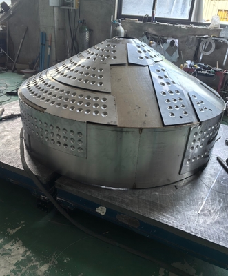 316L 304 chapa de aço inoxidável Fabricação de metais Equipamento de reactor médico Concha Processamento sob medida