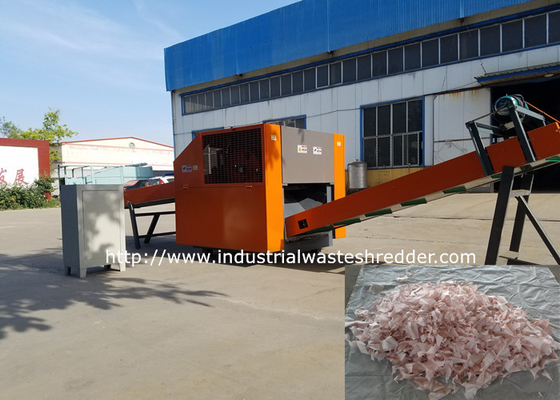 Bom preço. Grande capacidade da retalhadora Waste de pano da bolsa a ar da segurança de veículo da máquina de corte de pano da bolsa a ar on-line