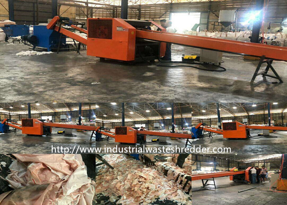 Bom preço. Faca de gerencio de nylon do triturador da retalhadora de pano da tela da máquina de corte da tela da bolsa a ar on-line