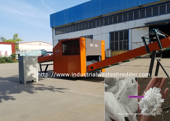 Bom preço. Retalhadora não tecida 10mm de matéria têxtil da tela da máquina de corte de pano de pano de algodão on-line