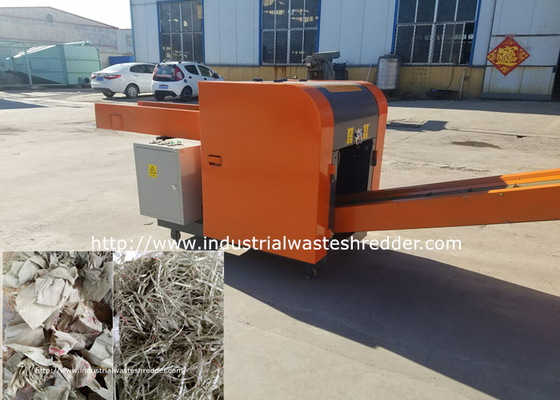 Bom preço. O jumbo tecido das toneladas dos sacos dos PP da máquina de corte de pano dos sacos ensaca a grande capacidade da retalhadora on-line