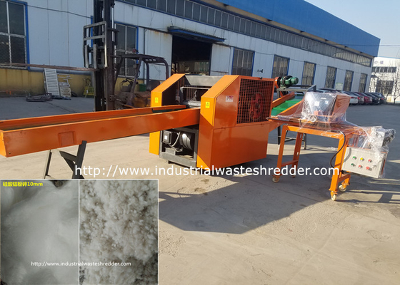 Bom preço. Algodão de alumínio de baixo nível de ruído do silicato da máquina de corte de pano/retalhadora geral da agulha on-line