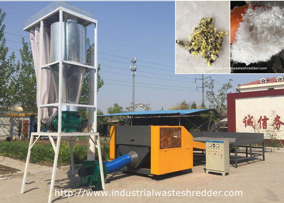 Bom preço. Do triturador de grande resistência dos fios da retalhadora PA66/PA6 Waste de nylon do fio corte giratório industrial on-line