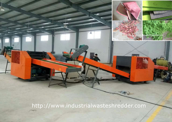Bom preço. O interior industrial automotivo da máquina da retalhadora amortece a reciclagem de resíduos da almofada do pé da tampa de Seat on-line