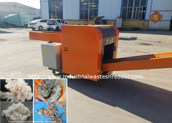 Bom preço. Eficiência elevada da máquina de corte da pele dos carneiros da retalhadora de lãs da caxemira do velo on-line