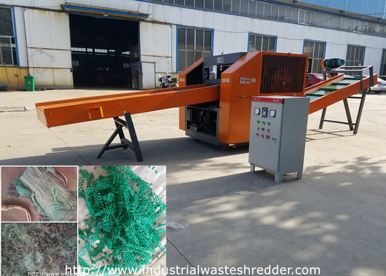 Bom preço. Cortador de nylon da retalhadora PA6/PA66 Waste de redes de fio da pesca com apontador on-line