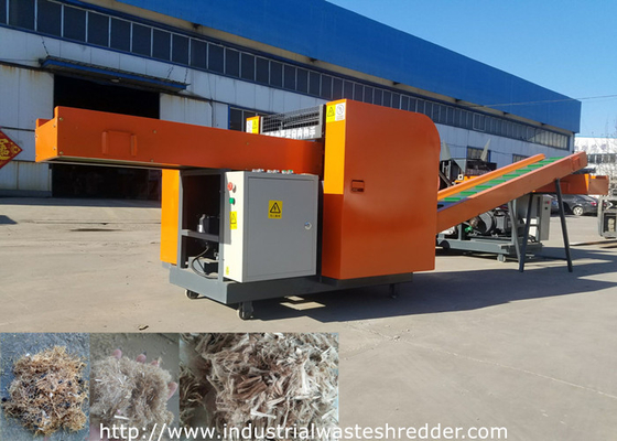 Bom preço. EFB/lâmina giratória do cortador do linho do cânhamo da máquina de corte fibra da palma com controle de poeira on-line