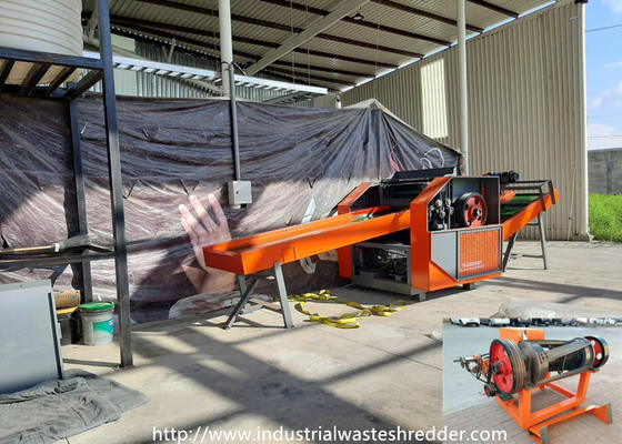Bom preço. a ráfia de 400mm ensaca a máquina plástica da retalhadora com apontador das lâminas on-line
