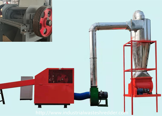 Bom preço. Retalhadora de desperdício plástica dos materiais macios com lâminas substituíveis on-line